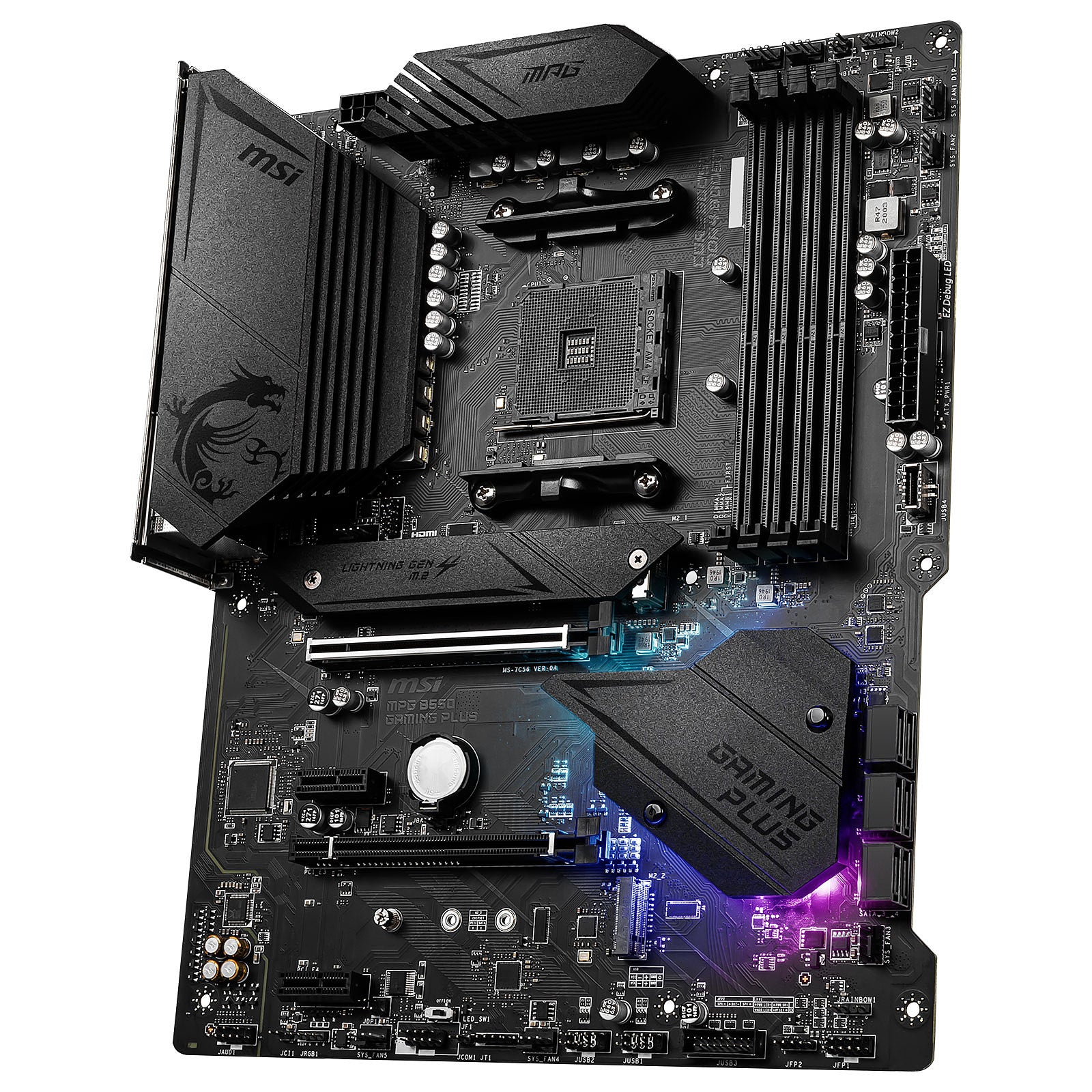 Carte Mère MSI MPG B550 Gaming Plus (AM4) Carte Mère MSI MPG B550 Gaming Plus (AM4)